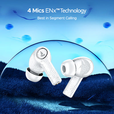 boAt Nirvana Ion ANC Wireless Earbuds Quartz White
