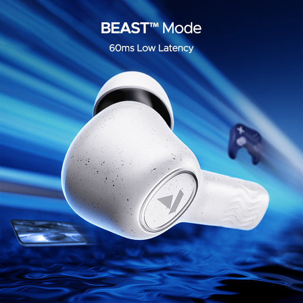 boAt Nirvana Ion ANC Wireless Earbuds Quartz White