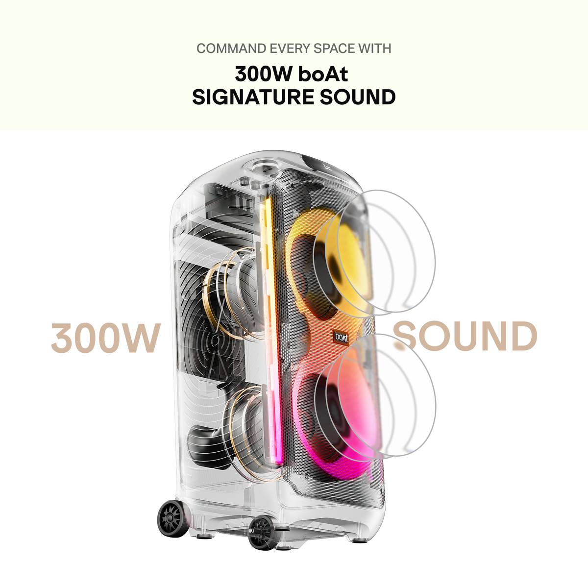 boAt PartyPal 650 Party Speaker Premium Black