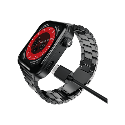 boAt Storm Call 4 Smartwatch Steel Black