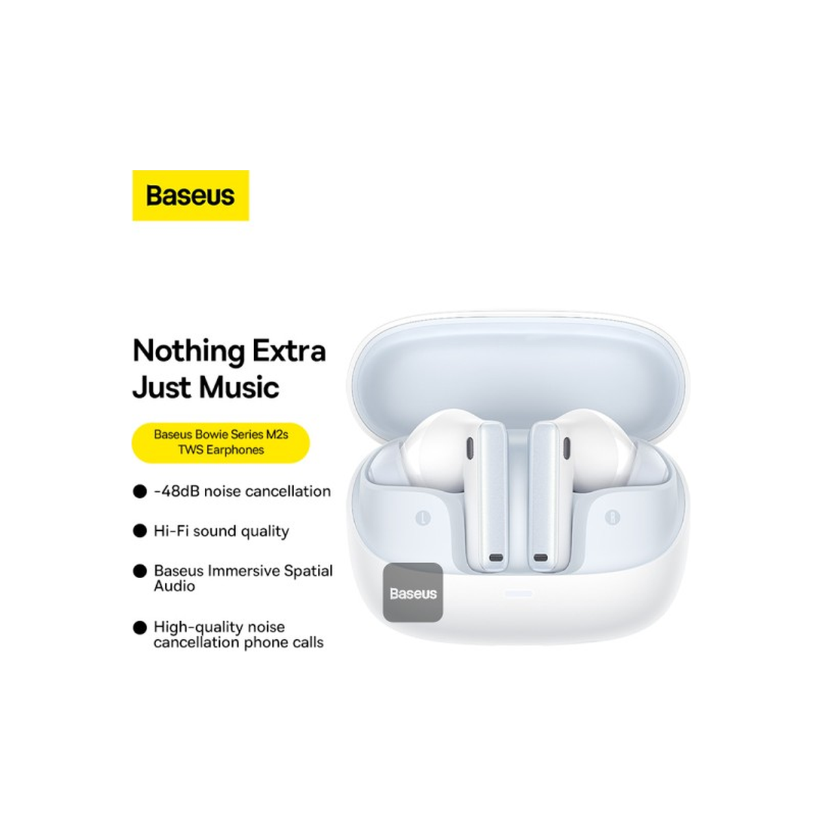 baseus-bowie-m2s-ultra-true-wireless-earphones Moon White