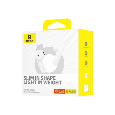 baseus-bowie-e16-true-wireless-earphones White