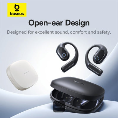 baseus-eli-10i-fit-open-ear-tws-earbuds White