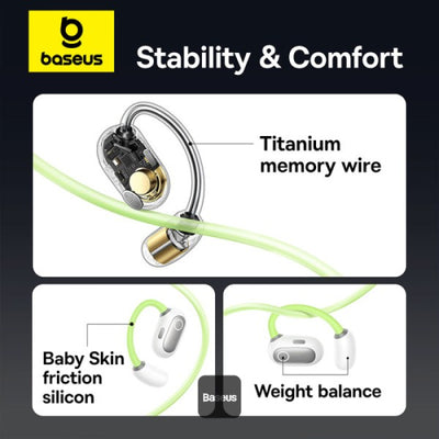 baseus-eli-sport-1-open-ear-tws-earbuds Aurora Green