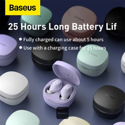 baseus-encok-wm01-true-wireless-earphones White