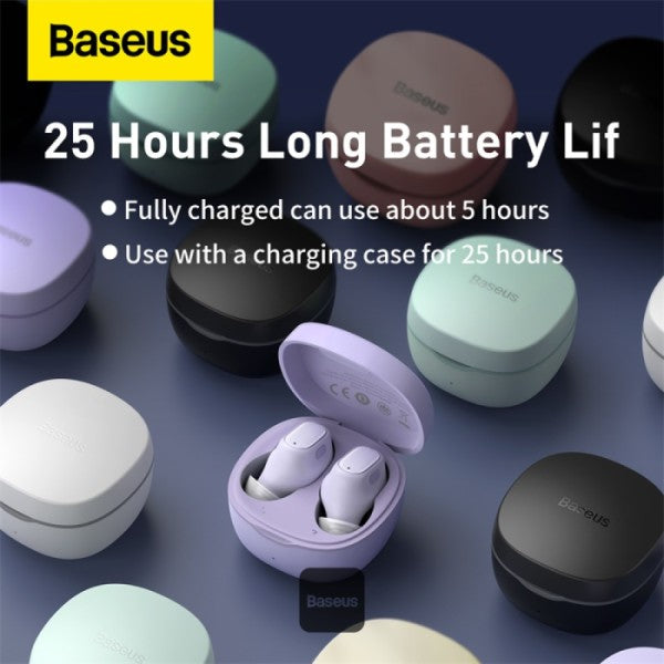 baseus-encok-wm01-true-wireless-earphones White