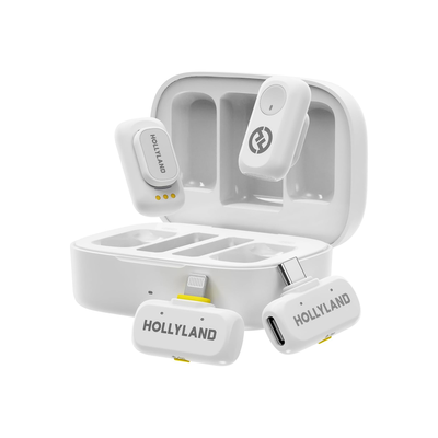 hollyland-lark-a1-wireless-microphone White