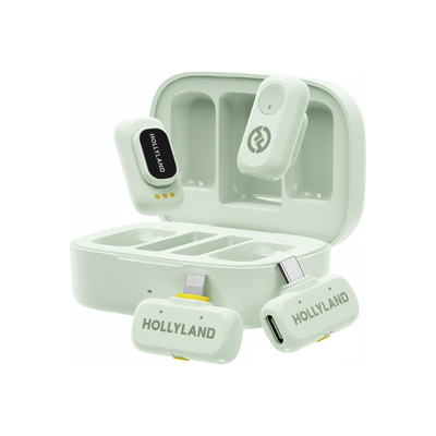 hollyland-lark-a1-wireless-microphone Green