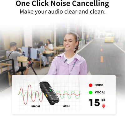 hollyland-lark-c1-wireless-microphone Black
