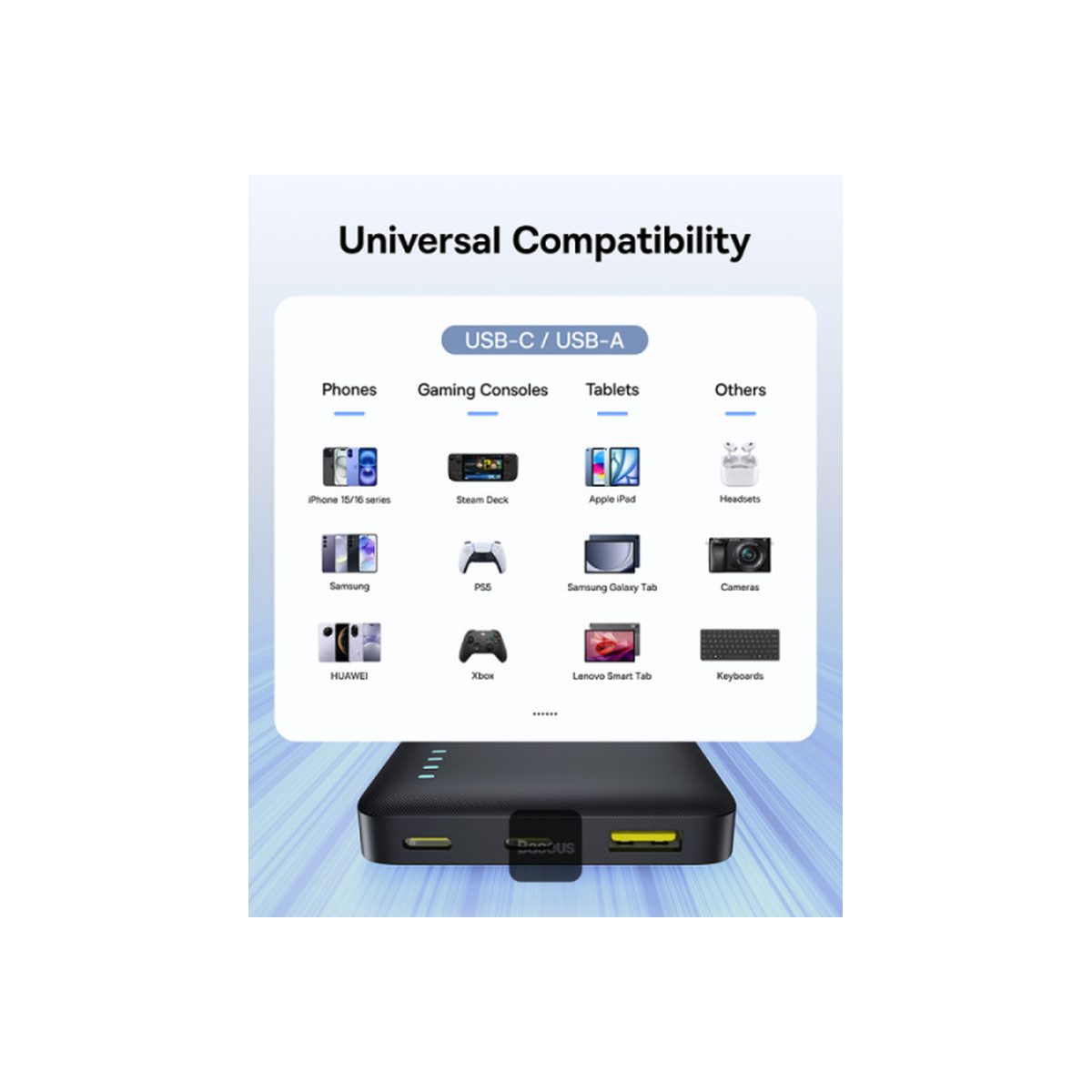 baseus-enerfill-fp21-magsafe-power-bank Black