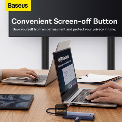 baseus-flite-5-port-hub-docking-station Space Grey