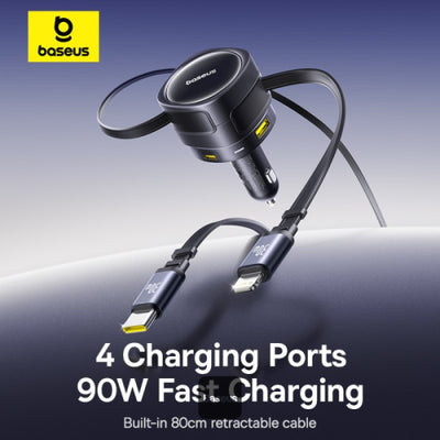 baseus-enjoyment-max-90w-car-charger Black