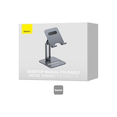 baseus-biaxial-foldable-metal-stand-tablet Space Grey