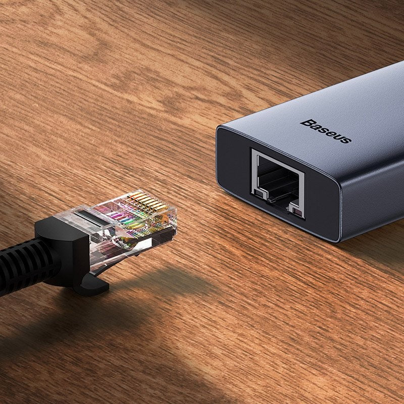 baseus-flite-7-port-hub-docking-station Space Grey