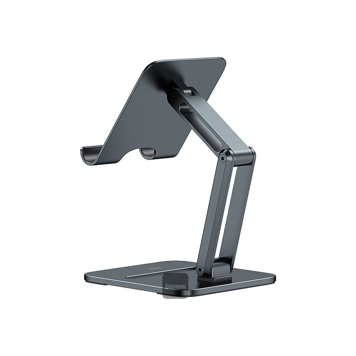 baseus-biaxial-foldable-metal-stand-tablet Space Grey