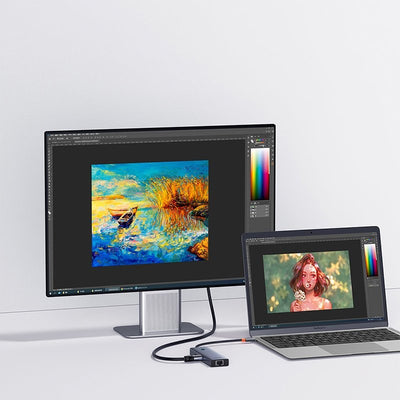 baseus-flite-7-port-hub-docking-station Space Grey