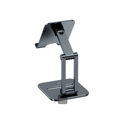 baseus-biaxial-foldable-metal-stand-phone Space Grey