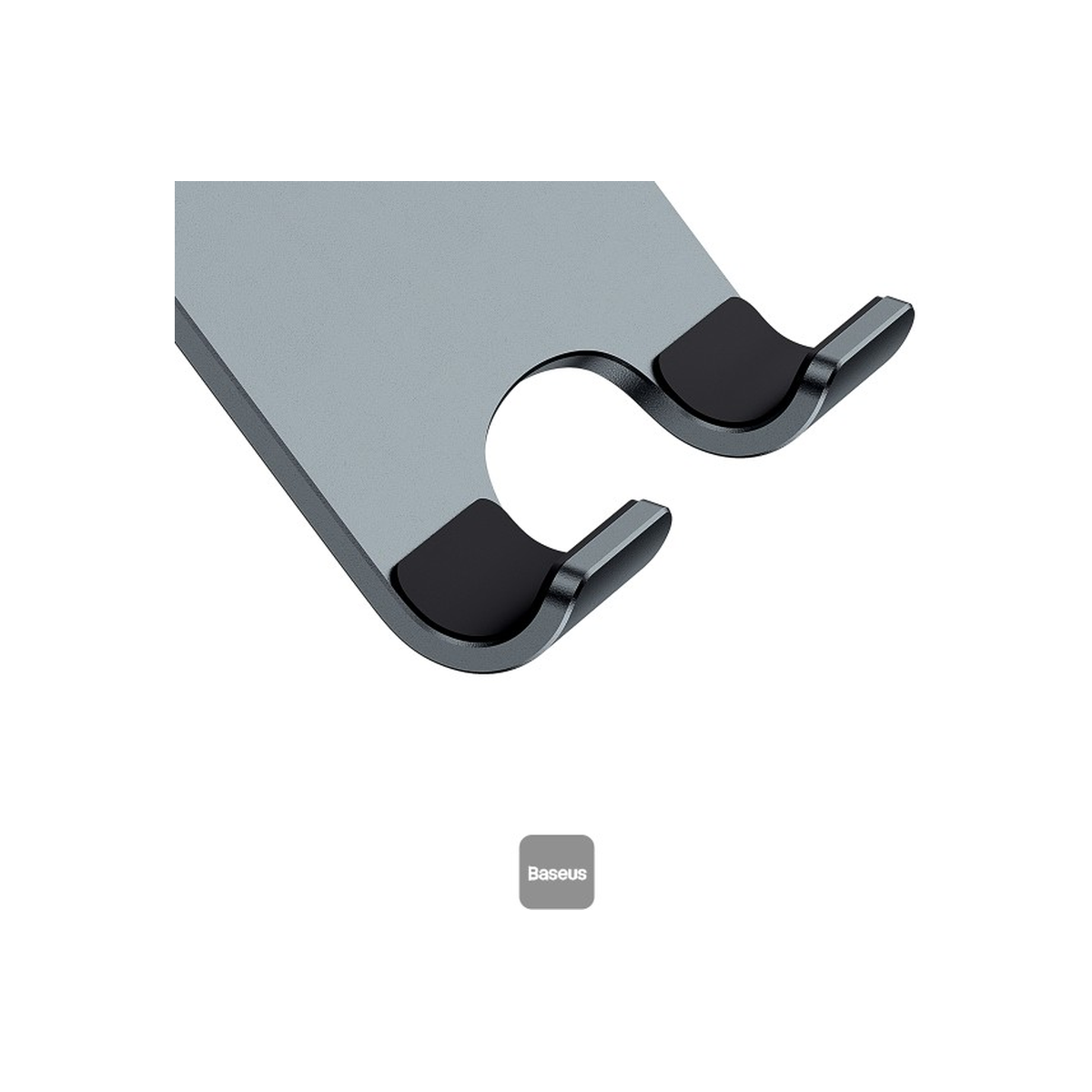 baseus-biaxial-foldable-metal-stand-tablet Space Grey