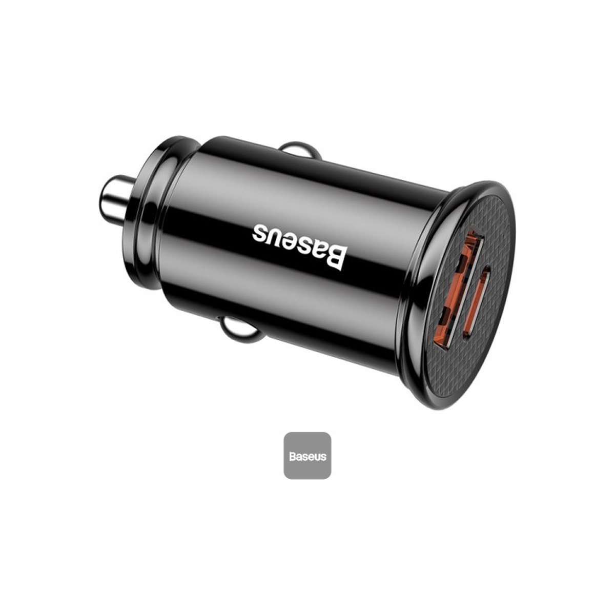 baseus-circular-30w-pps-car-charger Black
