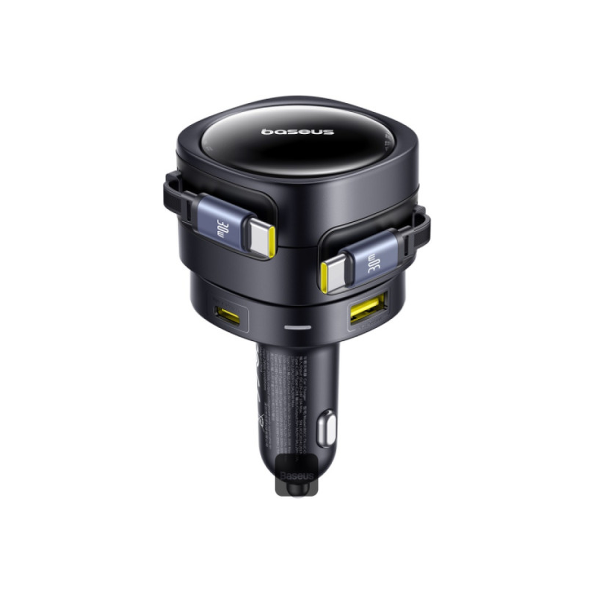 baseus-enjoyment-max-90w-car-charger Black
