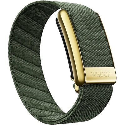 WHOOP Ultra-Soft SuperKnit Wristband for WHOOP 4.0 - Ivy & Gold