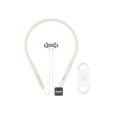 baseus-bowie-p1-neckband-wireless-earphones White