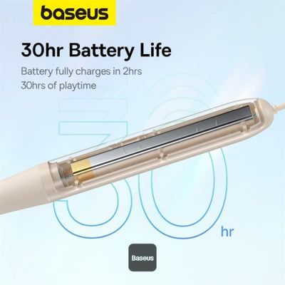 baseus-bowie-p1-neckband-wireless-earphones White