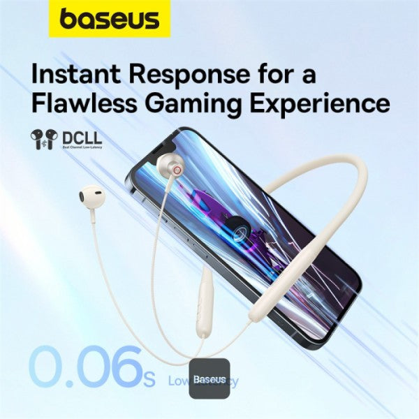 baseus-bowie-p1-neckband-wireless-earphones White