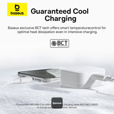 baseus-palm-1c-20w-adapter White