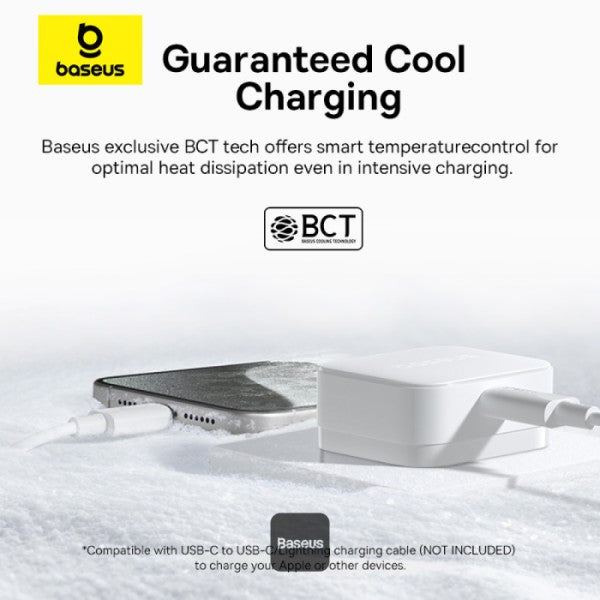 baseus-palm-1c-20w-adapter White