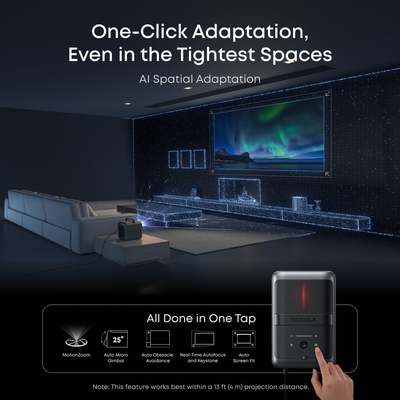 soundcore Nebula X1S 4K Triple-Laser Projector features