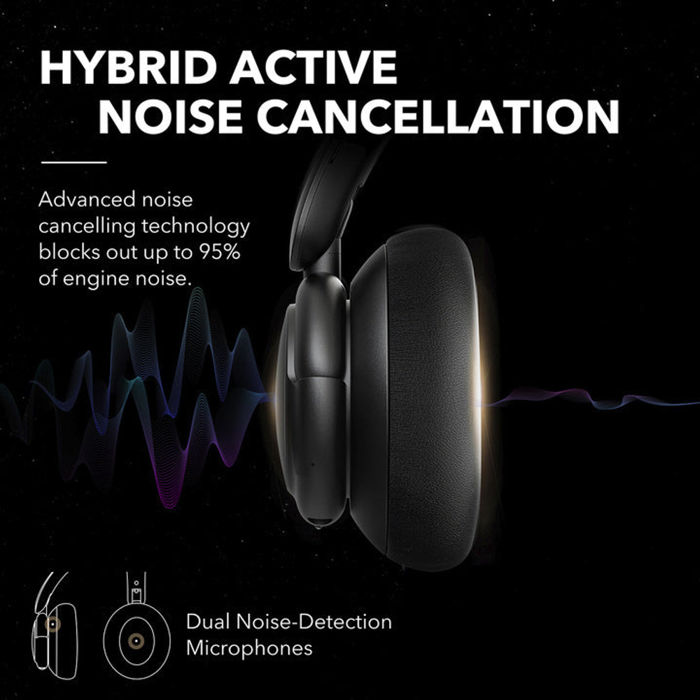 Life Q30 Bluetooth Noise Cancelling Headphones