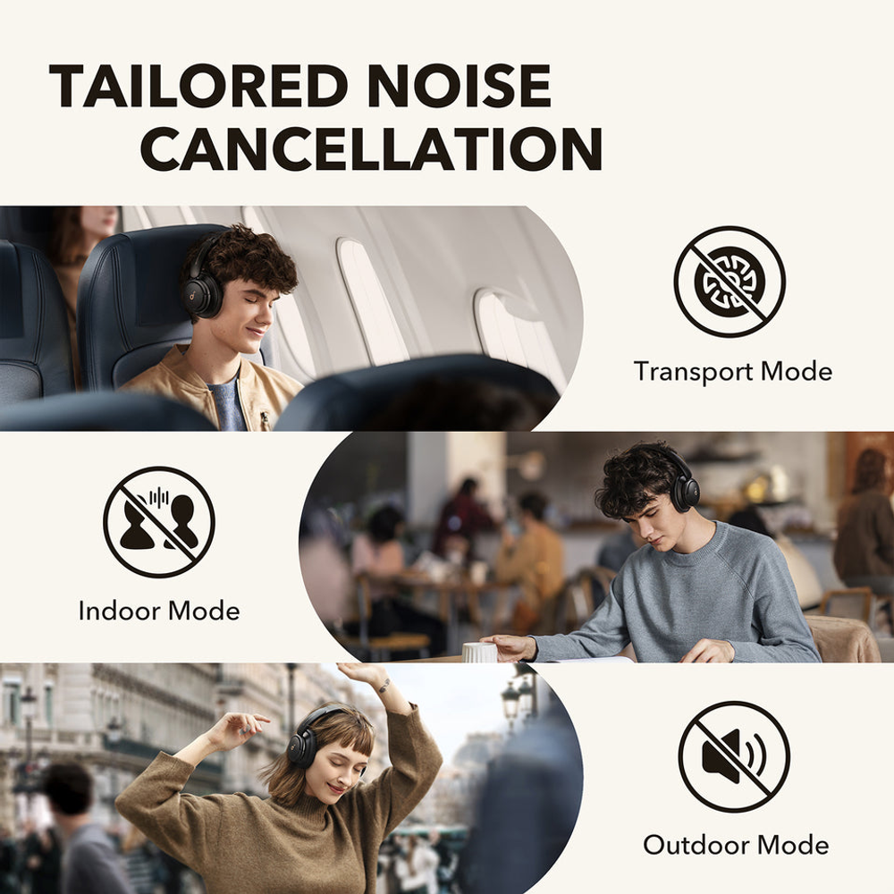 Life Q30 Bluetooth Noise Cancelling Headphones
