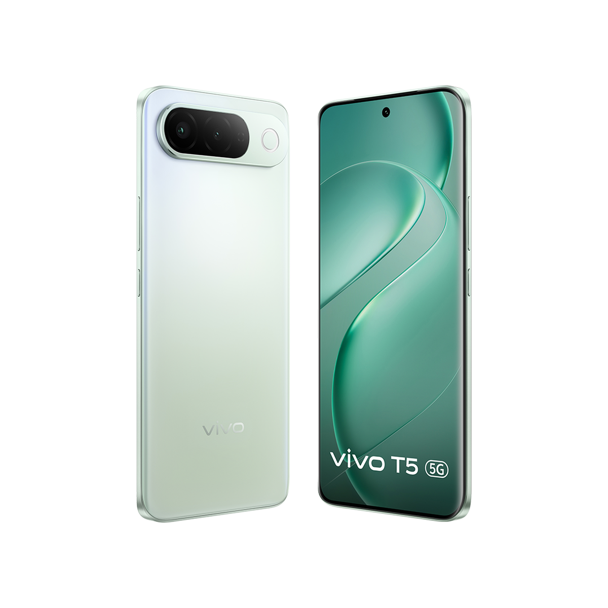 vivo T5 5G Silver Green