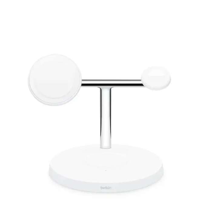Belkin-BOOST↑CHARGE-PRO-3-in-1-Wireless-Charger-with-MagSafe---White-Price-in-Apple-Asia-2 Belkin BOOST↑CHARGE PRO 3-in-1 Wireless Charging Stand with MagSafe - Image 3