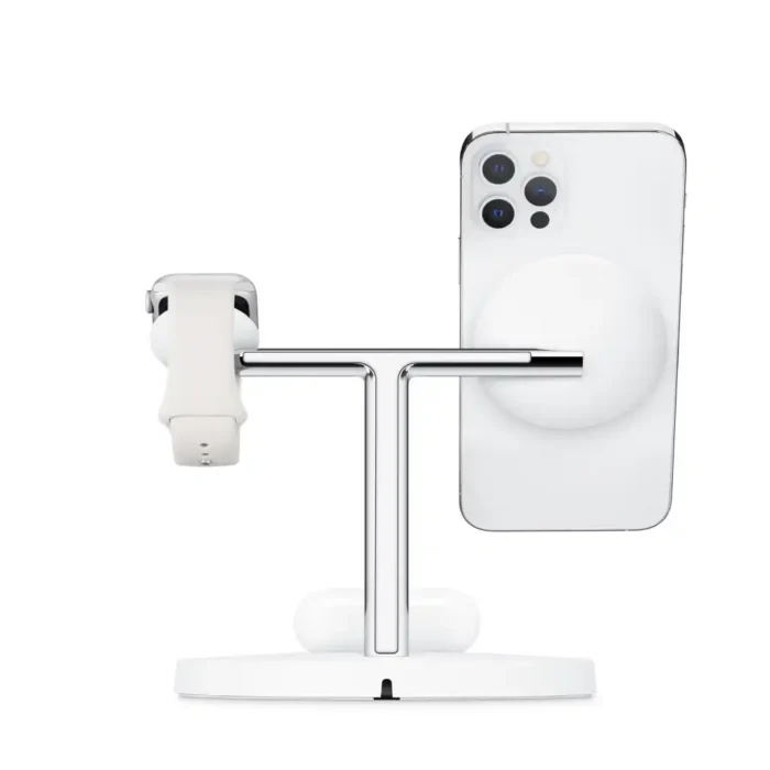 Belkin-BOOST↑CHARGE-PRO-3-in-1-Wireless-Charger-with-MagSafe---White-Price-in-Apple-Asia-4 Belkin BOOST↑CHARGE PRO 3-in-1 Wireless Charging Stand with MagSafe - Image 5