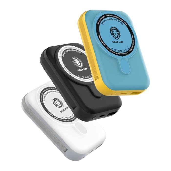 Monaco MagSafe Power Bank 10000mAh (_Black) Green Lion Monaco MagSafe Power Bank - Image 3