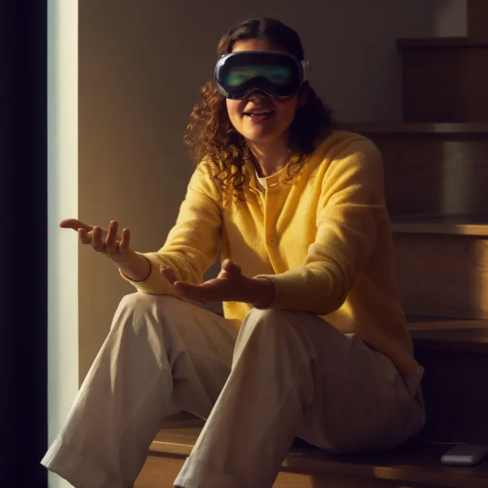 Apple-Vision-Pro-Price-in-Sri-Lanka-5 A Girl with Apple Vision Pro Price in Sri Lanka