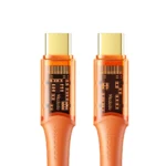 Mcdodo Amber Series Type-C to Type-C PD 100W Transparent Data Cable 1.2m