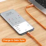 Mcdodo Amber Series Type-C to Type-C PD 100W Transparent Data Cable 1.2m - Image 7