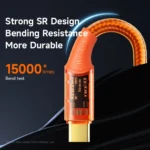Mcdodo Amber Series Type-C to Type-C PD 100W Transparent Data Cable 1.2m - Image 4