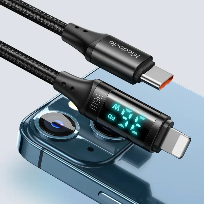 Digital-HD-Type-c-to-Lightning-36W-Data-Cable-1.2m-3 Mcdodo Digital HD Type-c to Lightning 36W Data Cable 1.2m - Image 6