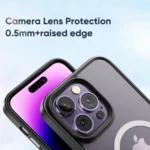 Mcdodo Magnetic Protective iPhone 14 Series Magsafe Phone Case Black - Image 5