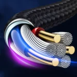 Mcdodo Mamba Series 3 in 1 Lightning+Micro USB+Type-c Cable 1.2m - Image 6