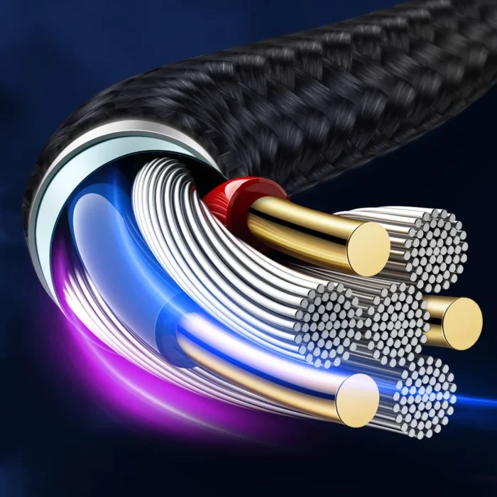 Mamba-Series-3-in-1-LightningMicro-USBType-c-Cable-1.2m-7 Mcdodo Mamba Series 3 in 1 Lightning+Micro USB+Type-c Cable 1.2m - Image 6