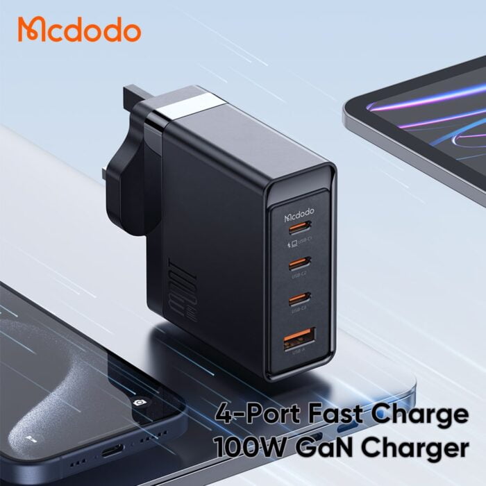 Mcdodo 100W GaN 4-Port Fast Charger - Image 2