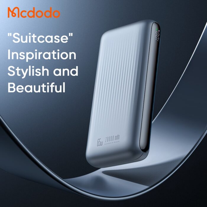 Mcdodo 20000mAh 65W Light Interaction Digital Display Power Bank 8 Mcdodo 20000mAh 65W Light Interaction Digital Display Power Bank - Image 4