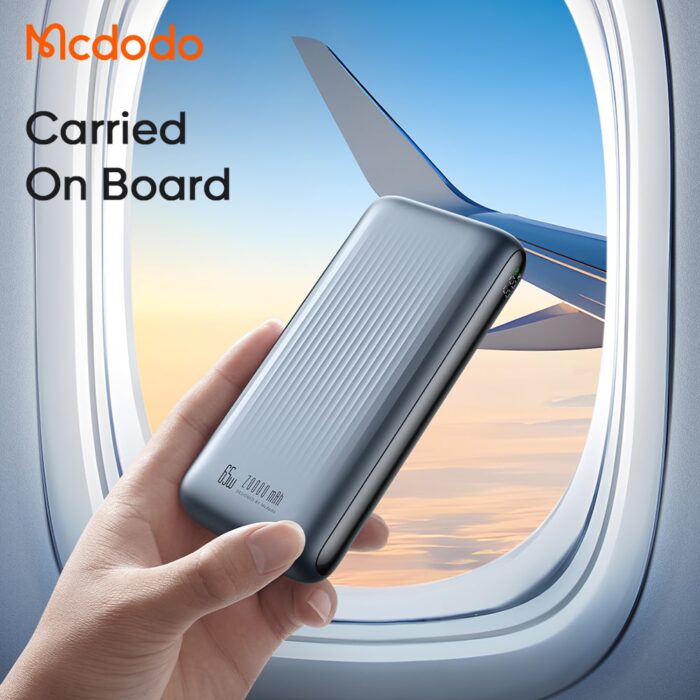 Mcdodo 20000mAh 65W Light Interaction Digital Display Power Bank 9 Mcdodo 20000mAh 65W Light Interaction Digital Display Power Bank - Image 3