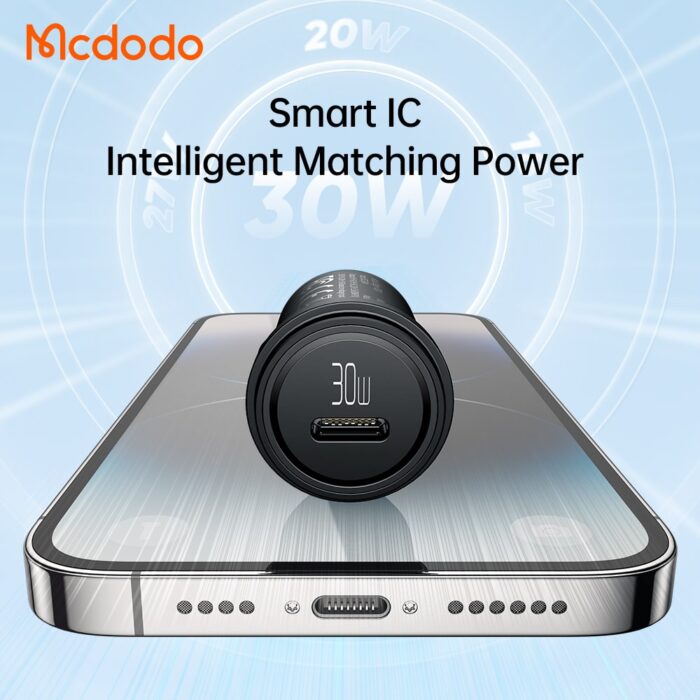 Mcdodo PD30W 1C Fast Car Charger 4 Mcdodo PD30W 1C Fast Car Charger - Image 6