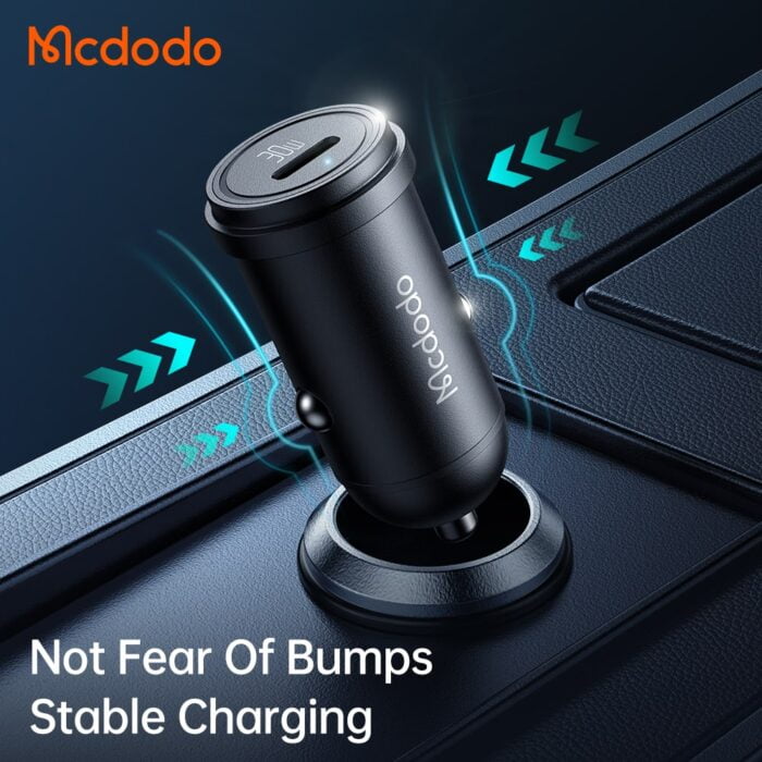 Mcdodo PD30W 1C Fast Car Charger 5 Mcdodo PD30W 1C Fast Car Charger - Image 5